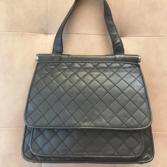 BCBGMaxAzria Handbags - 💎SALE🔥BCBGMAXAZRIA black leather bag